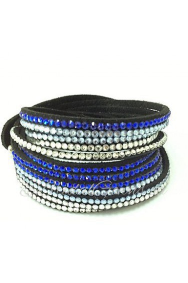 Unisex Chain/Fashion Bracelet Resin Rhinestone