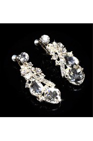 Women's Alloy/Rhinestone Wedding/Party Jewelry Set