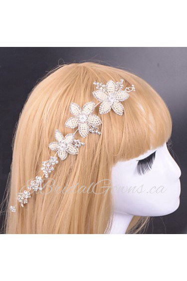 Women Alloy Tiaras With Rhinestone Wedding/Party Headpiece