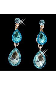 Jewelry Set Women's Birthday / Gift / Party / Special Occasion Jewelry Sets Alloy Rhinestone Necklaces / Earrings As the Picture