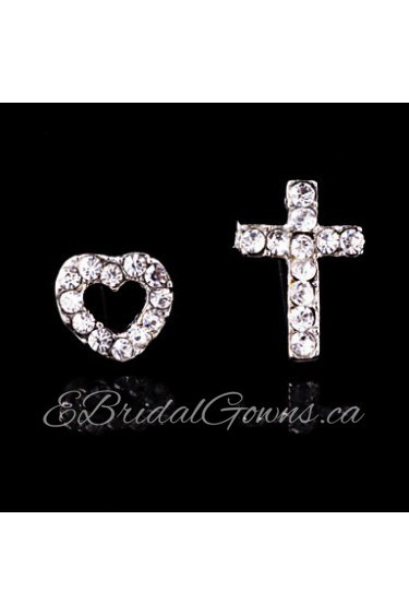 Stud Earrings Women's Alloy Earring Rhinestone