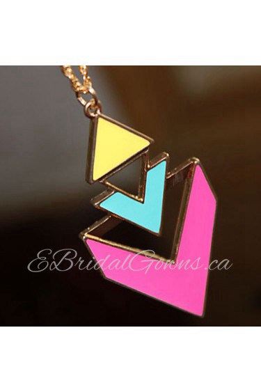 Women's Alloy Candy Necklace