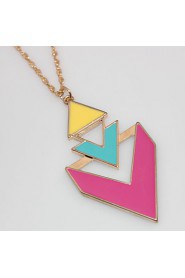 Women's Alloy Candy Necklace