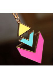 Women's Alloy Candy Necklace