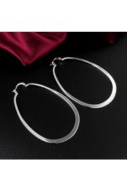 Fashion Design Silver Plated Earring