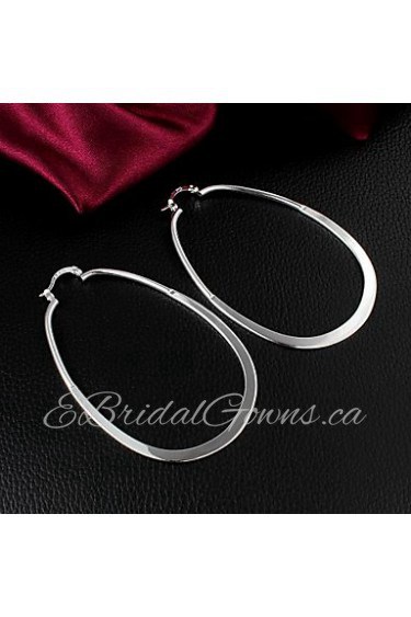 Fashion Design Silver Plated Earring