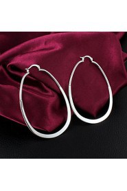 Fashion Design Silver Plated Earring