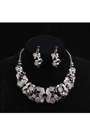 Women's Cubic Zirconia/Alloy/ Wedding/Party Jewelry Set