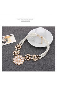 Imtation Pearl Necklace for Wedding Party