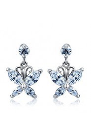 Drop Earrings Couples'/Kid's/Women's Cubic Zirconia Earring Cubic Zirconia