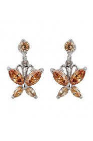 Drop Earrings Couples'/Kid's/Women's Cubic Zirconia Earring Cubic Zirconia