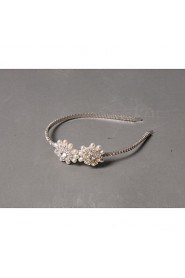 Women's Rhinestone / Imitation Pearl Headpiece-Wedding / Special Occasion / Casual Headbands 1 Piece Pear
