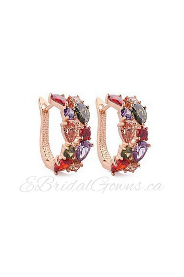 Drop Earrings Women's Cubic Zirconia Earring Cubic Zirconia