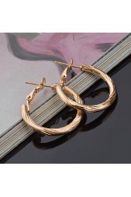 Women's Silver Hoop Earrings