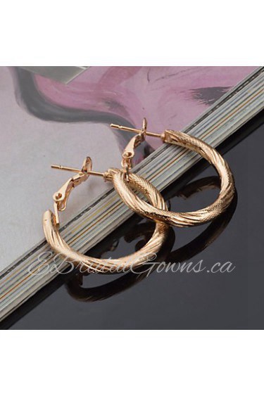 Women's Silver Hoop Earrings