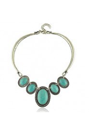 Women's Alloy Necklace Party/Daily Turquoise