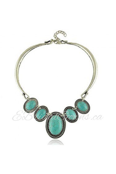 Women's Alloy Necklace Party/Daily Turquoise