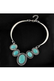 Women's Alloy Necklace Party/Daily Turquoise