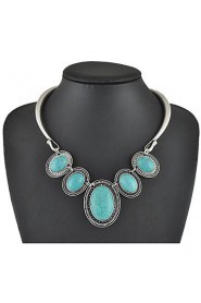 Women's Alloy Necklace Party/Daily Turquoise