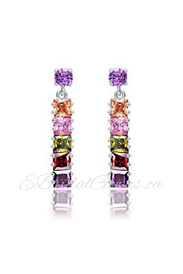 Drop Earrings Women's Cubic Zirconia Earring Cubic Zirconia