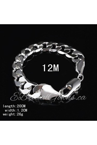 Fashion Sterling Silver Plated Women's Bracelet