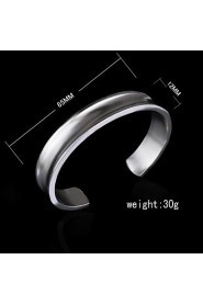 Women's Cuff Bracelet Silver Non Stone