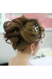 Crystal Crown Hair Clip Bride Hair Wedding Headdress Wedding Accessories One Piece