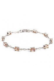 Child's/Couples'/Women's Charm/Chain/Fashion/Tennis Bracelet Cubic Zirconia Cubic Zirconia