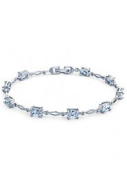 Child's/Couples'/Women's Charm/Chain/Fashion/Tennis Bracelet Cubic Zirconia Cubic Zirconia