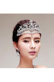 Korean Style Tassel Rhinestones Wedding/Party Headpieces/Forehead Jewelry