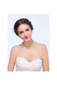 Jewelry Set Women's Anniversary / Wedding / Engagement / Birthday / Gift / Party / Daily / Special Occasion Jewelry Sets Silver / Alloy