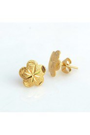 WesternRain Wedding Stud Earrings Women's Gold / Brass Earring Non Stone