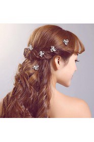 Flower Girl's Rhinestone / Alloy Headpiece-Wedding / Special Occasion / Casual / Outdoor Hair Pin (3 Pieces/set)