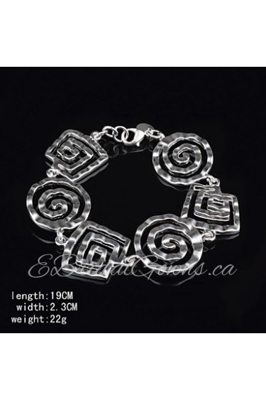 Fashion Sterling Silver Plated Women's Bracelet