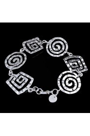 Fashion Sterling Silver Plated Women's Bracelet