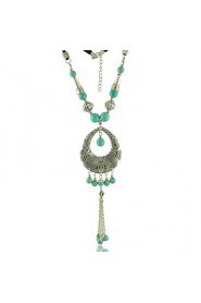 Women's Alloy Necklace Party/Daily Turquoise