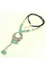 Women's Alloy Necklace Party/Daily Turquoise