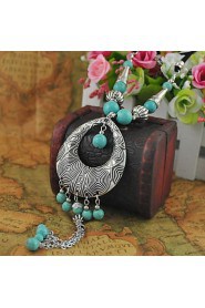 Women's Alloy Necklace Party/Daily Turquoise