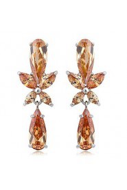 Drop Earrings Couples'/Kid's/Women's Cubic Zirconia Earring Cubic Zirconia