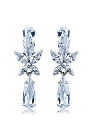 Drop Earrings Couples'/Kid's/Women's Cubic Zirconia Earring Cubic Zirconia