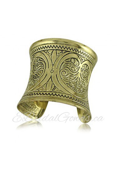 Cuff Bracelet Alloy Non Stone