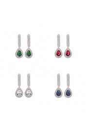 Drop Earrings Women's Cubic Zirconia Earring Cubic Zirconia