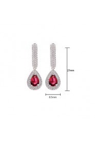 Drop Earrings Women's Cubic Zirconia Earring Cubic Zirconia