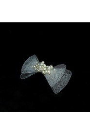 Women's Pearl / Tulle Headpiece-Wedding / Special Occasion / Casual Hair Pin