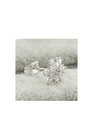 Stud Earrings Women's Alloy Earring Rhinestone