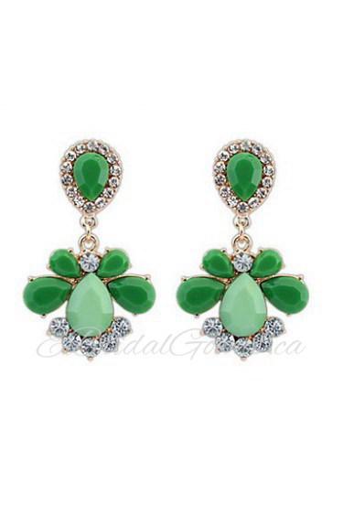 Fashion Lady Sweet Women Colorfyl Irregular Drop Earrings Lovely Weeding Party Gifts