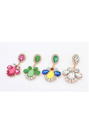 Fashion Lady Sweet Women Colorfyl Irregular Drop Earrings Lovely Weeding Party Gifts