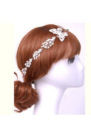 Women Alloy/Resin Headbands With Rhinestone Wedding/Party Headpiece
