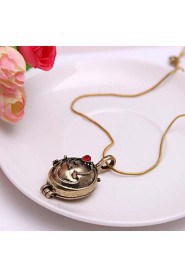 Fashion The Vampire Diaries Elena Alloy Movie Pendant Necklace(Golden,Silver)(1 Pc)