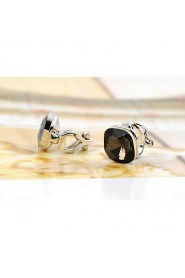 Stud Earrings Women's Alloy Earring Cubic Zirconia